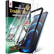 Amazon | TEIQ iPhone 12 / 12 Pro ガラスフィルム 【3倍強い